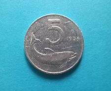 monete 5 lire 1954 usato  Pavia