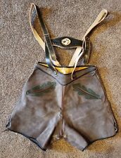 Vintage german lederhosen d'occasion  Expédié en Belgium