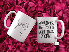 Coffee mug personalised for sale  SPALDING