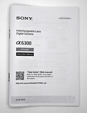 Manuale istruzioni sony usato  Italia