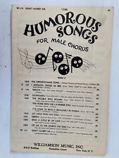 Vintage sheet music for sale  Accord