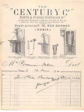 Facture.am20918.paris.1920.the d'occasion  France