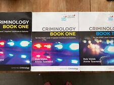 Criminology book bundle for sale  YEOVIL