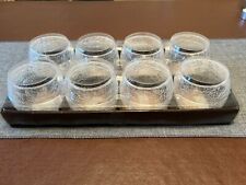 Set crackle glass for sale  SUNDERLAND