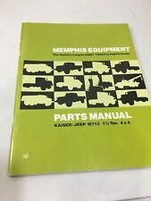 Memphis equipment parts for sale  Mobridge