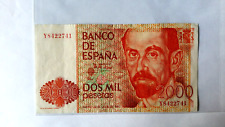 Spain 2000 peseta for sale  LEEDS