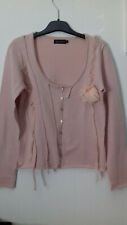 Cardigan gilet rose d'occasion  Lattes