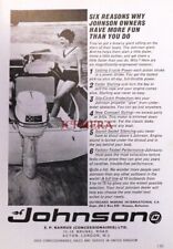 Johnson marine outboard for sale  SIDCUP