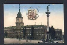 Poland Warszawa , old postcard, używany na sprzedaż  Wysyłka do Poland