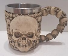 Skull skeleton mug for sale  Roy