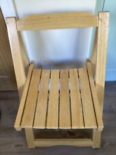wooden folding chairs for sale  SELKIRK