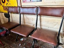 Vintage leather theatre for sale  NEWPORT