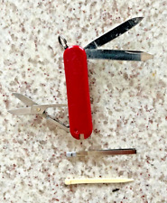 Mini cuchillo plegable vintage Victorinox palillo de dientes pinza llavero llavero segunda mano  Embacar hacia Mexico