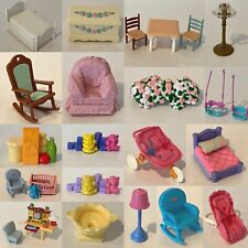 Fisher Price Loving Family Grand Mansion Twin Time Doll House Furniture Choice for sale  Shipping to South Africa