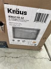 Kraus kwu110 stainless for sale  Ravenna