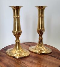 Pair brass candlestick for sale  Troy