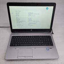 HP ProBook 650 G2 Core i5-6300U 2.4GHz 16GB RAM 512GB SSD 15.6" BOOT TO BIOS*** for sale  Shipping to South Africa