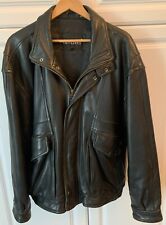 s leather coat men black for sale  Hinckley