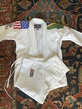 Atama A1 Women BJJ Gi USA And Brazil Flag, used for sale  Shipping to South Africa