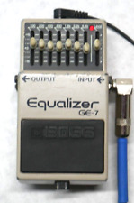 Pedal de efeitos de guitarra Boss GE-7 equalizador pré-amplificador reforço 1991 PC21561 0409A comprar usado  Enviando para Brazil