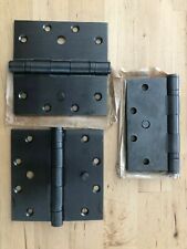 LOT OF 3 HAGER 5" X 5" FULL MORTISE HINGE w/ SECURITY TAB TAMPER RESISTANT, used for sale  Shipping to South Africa