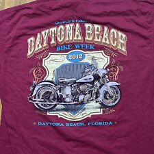 Usado, Camiseta de motociclista Daytona Beach 2012 Bike-Week XL segunda mano  Embacar hacia Argentina