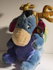 Usado, Exclusivo Tienda Disney Eeyore Peluche Orejas de Reno y Campanas de Jingle Etiquetas segunda mano  Embacar hacia Mexico