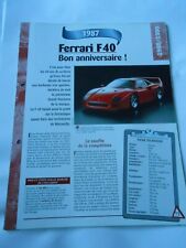 Ferrari f40 1987 d'occasion  La Verpillière