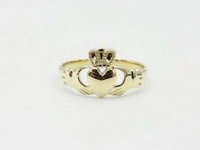 Gold claddagh ring for sale  LONDON