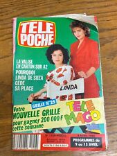 Télé poche 1988 d'occasion  Bohain-en-Vermandois