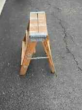 VINTAGE KELLER W-2 WOODEN 24” STEP LADDER GOOD CONDITION for sale  Shipping to South Africa