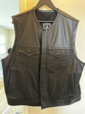 Espinoza leather vest for sale  Torrance