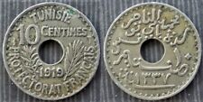 Tunisia centimes 1919 usato  Vobarno