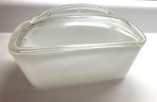 Usado, Plato de refrigerador para hornear vidrio con leche Westinghouse de colección tapa transparente segunda mano  Embacar hacia Argentina
