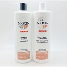 Usado, Nioxin System 3 xampu limpador e condicionador terapia do couro cabeludo duplo 33,8 oz comprar usado  Enviando para Brazil