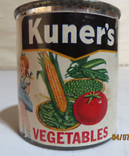 Vintage kuners vegetables for sale  Easton