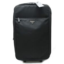 Estuche de viaje Prada bolso Trolly maleta nailon negro 35x61x22 cm usado segunda mano  Embacar hacia Argentina