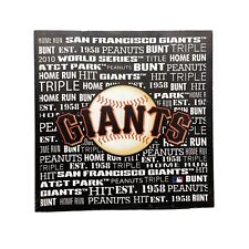 Giants baseball canvas for sale  Georgetown
