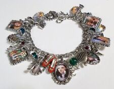 Wizard Of Oz Charm Bracelet Hand Crafted Glass Dorothy Toto for sale  Shipping to South Africa