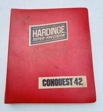Hardinge conquest cnc for sale  Hillsville