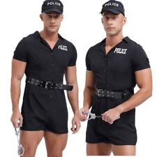Macacão masculino Halloween fantasia erótica roupas namoro noite sexy comprar usado  Enviando para Brazil