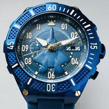 Relógio Invicta masculino quartzo aviador azul cronógrafo comprar usado  Enviando para Brazil