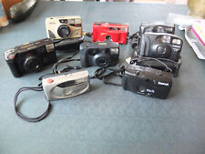 Used, JOB LOT of vintage 35mm cameras Canon, Olym[us,Fuji,Halina NOT TESTED for sale  BRIDGEND