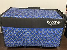 Used, BROTHER At Your Side The Dream Machine Sewing Embroidery Trolly Wheels Blue for sale  Fairport