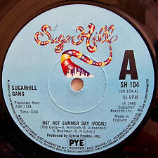 Sugarhill gang hot for sale  WHITCHURCH