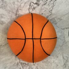Almohada de baloncesto naranja almohada redonda decorativa 3D lanzamiento en forma de bola EE, usado segunda mano  Embacar hacia Argentina