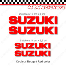 Stickers suzuki rouge d'occasion  France