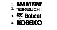 Sticker, aufkleber, decal - MANITOU TAKEUCHI BOBCAT KOBELCO 50 70 100 cm na sprzedaż  PL