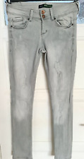 Pantalon jeans gris d'occasion  Flers