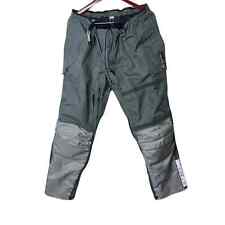 Aerostitch ridewear MEN'S ROADCRAFTER CLASSIC PANTS in grey with knee pads sz L for sale  Shipping to South Africa